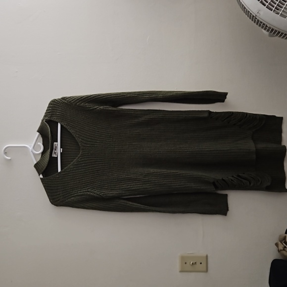 Small Say What? Sweater Dress‎